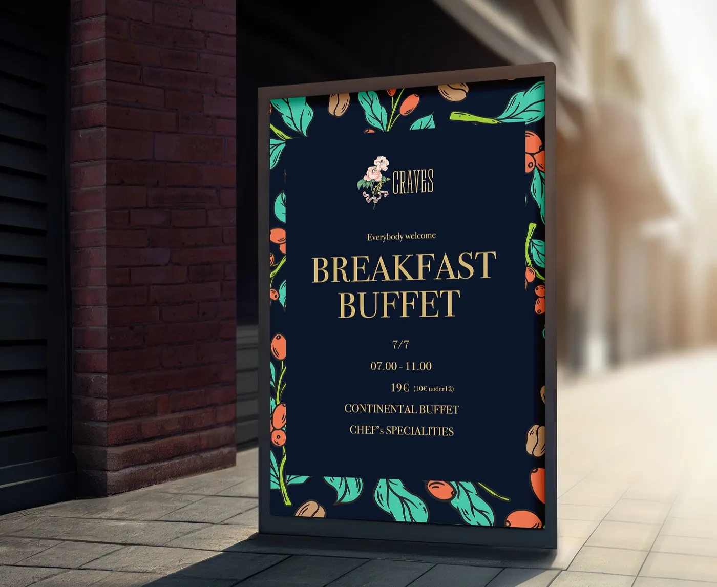 Craves Hotel · signage